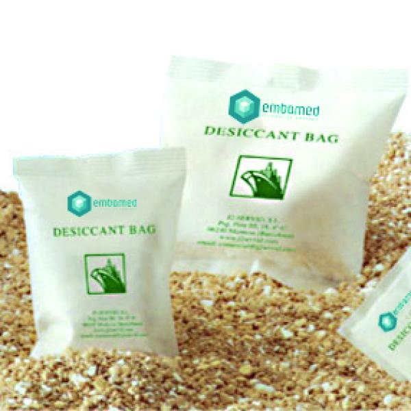 Bolsas desecantes para absorber la humedad